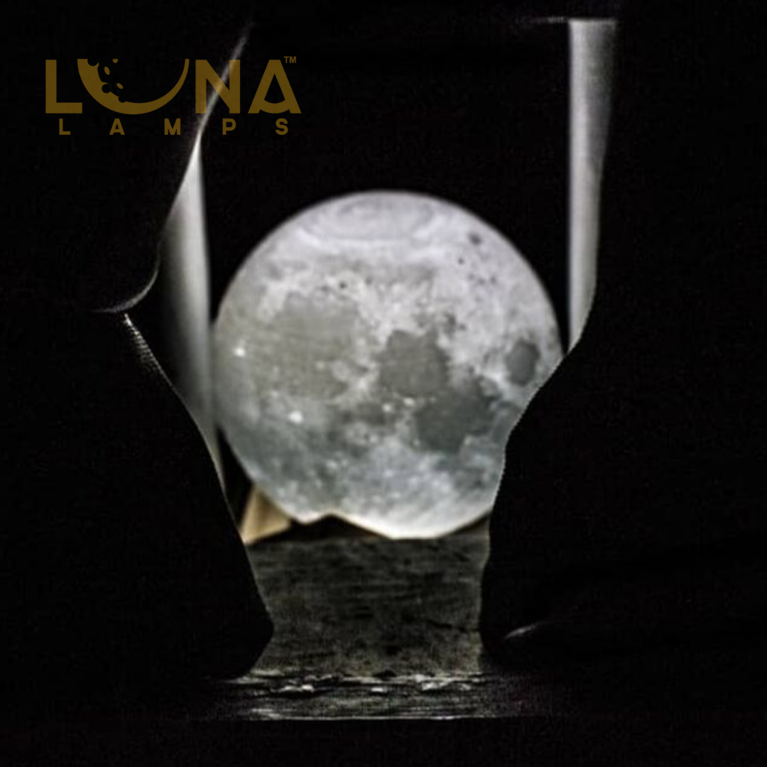 Luna Lamp - Two-Tone