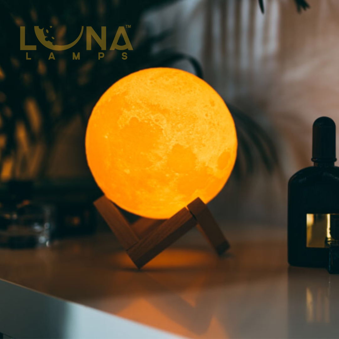 Luna Lamp - Two-Tone